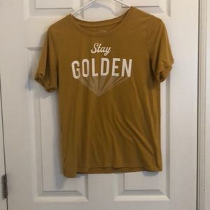 Stay golden shirt